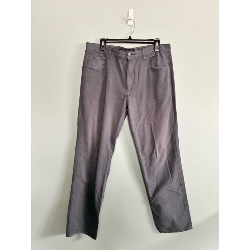 Halsey Men's Pants Size 36x32 Lightweight Straight Leg Medium Gray Work Trouser